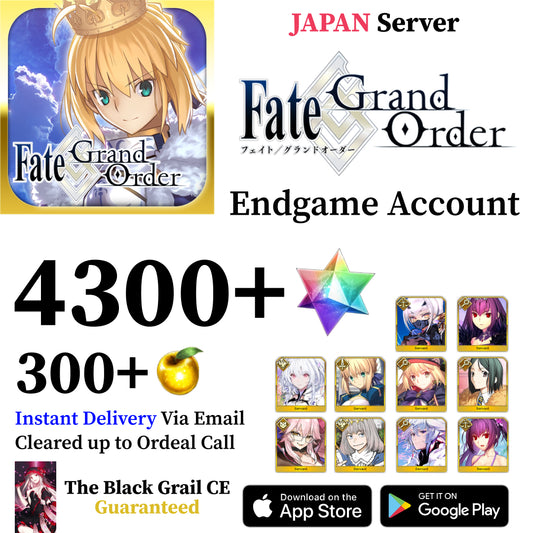 Fate Grand Order Reroll Account 