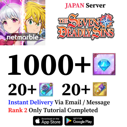 Seven Deadly Sins Grand Cross Account with [Japan]
