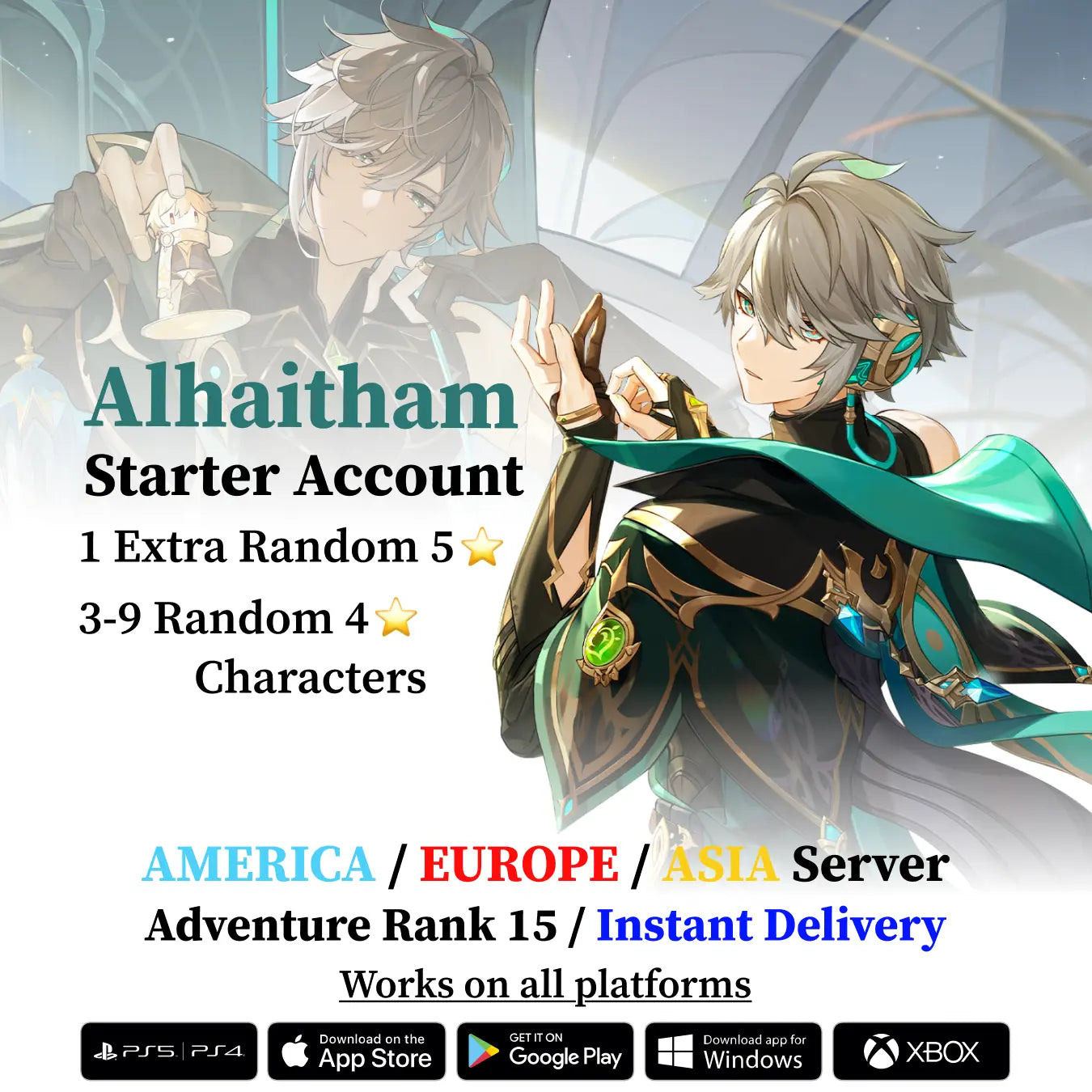 Alhaitham Starter Account