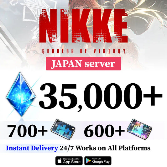 NIKKE JP Starter Account | Gems, Vouchers & SSRs
