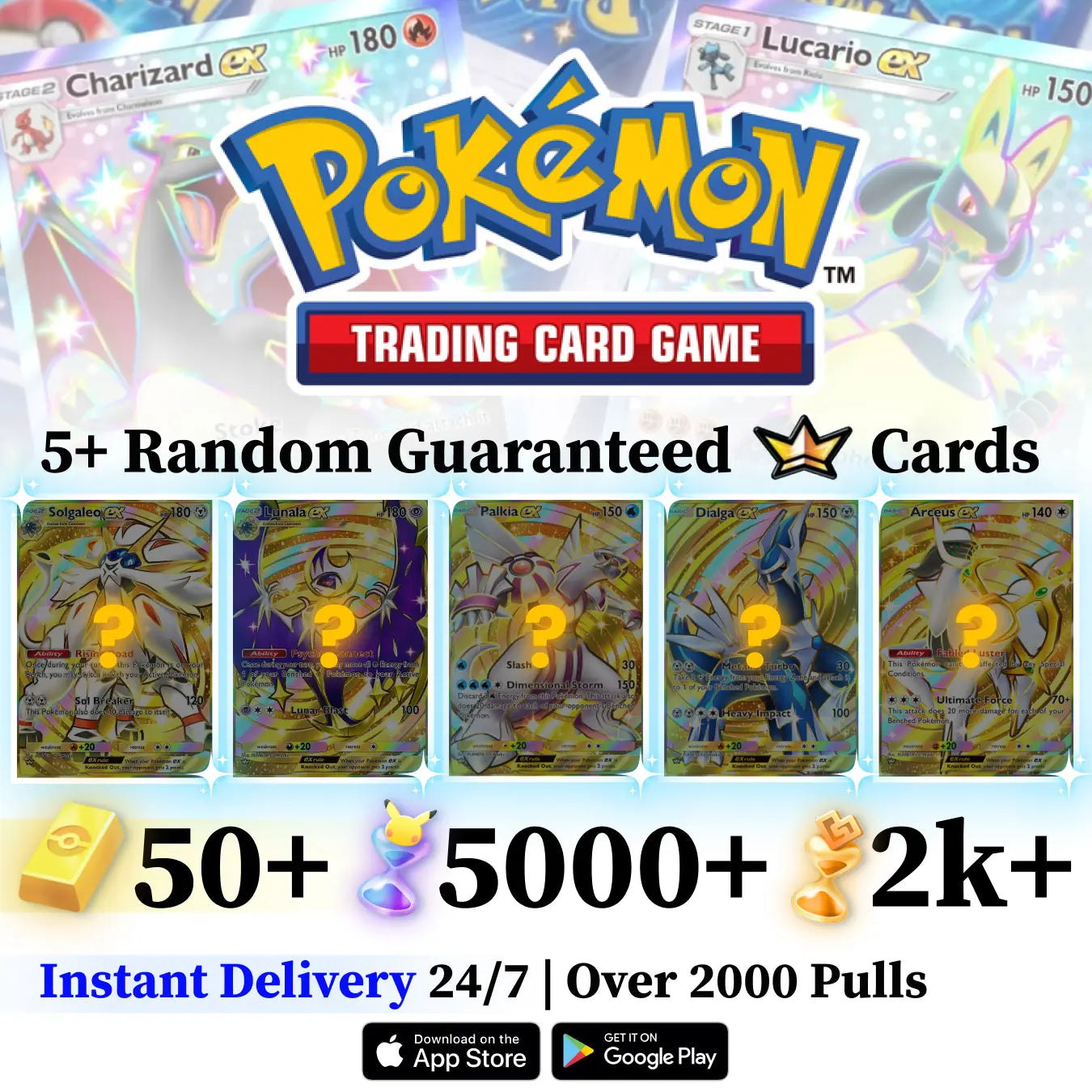 Special High-End Accounts Pokémon TCG Pocket