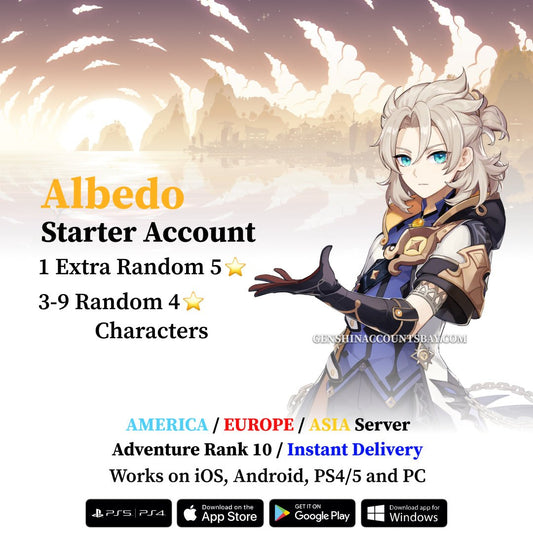 Albedo Starter Account