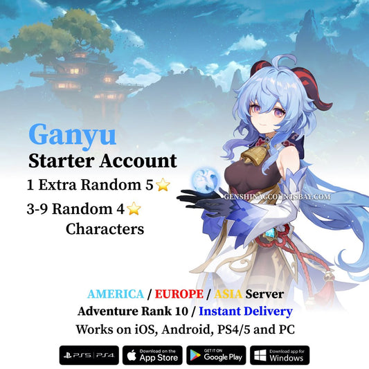 Ganyu Starter Account