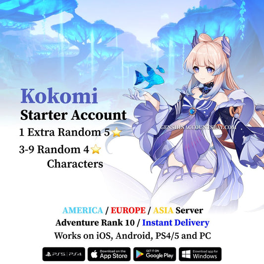 Kokomi Starter Account