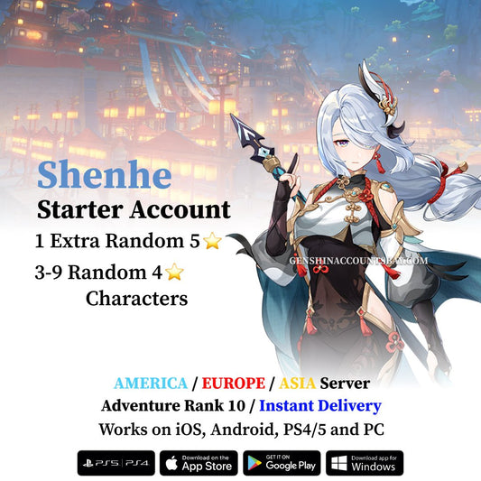 Shenhe Starter Account