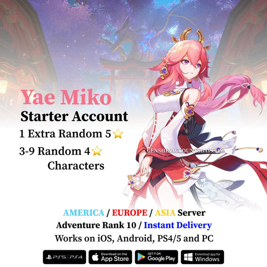 Yae Miko Starter Account