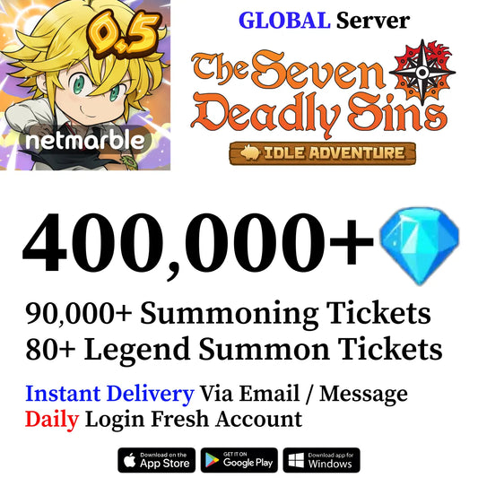 The Seven Deadly Sins: Idle Starter Account [Global]