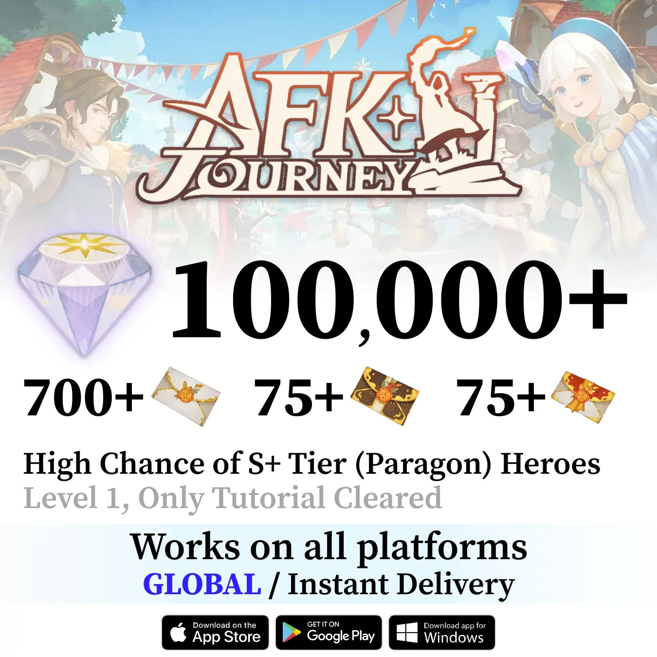 AFK Journey Starter Account [Global]
