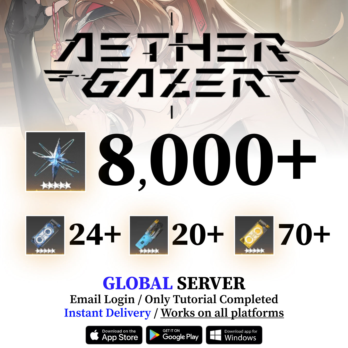 Aether Gazer Shifted Stars Starter Account [GLOBAL]