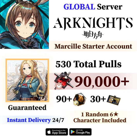 Marcille Account with Orundum, Arknights [GLOBAL]