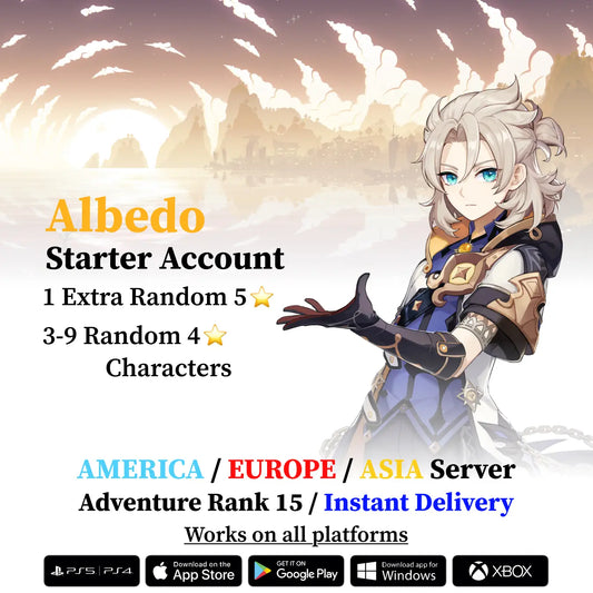 Albedo Starter Account