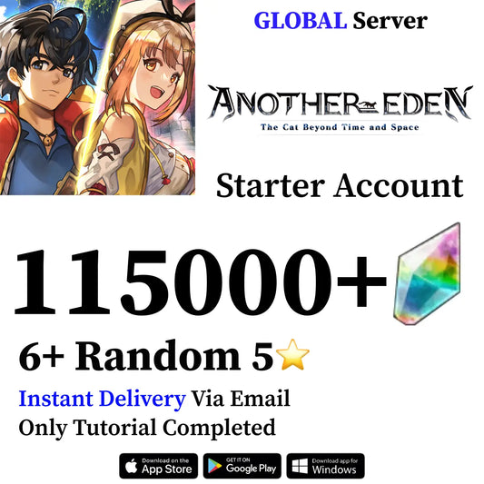 Another Eden Starter Reroll Account [Global]