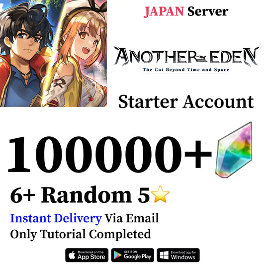 Another Eden Starter Reroll Account [Japan]