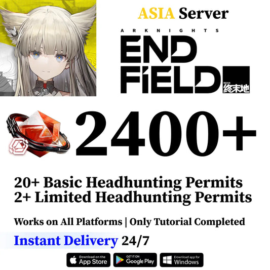 Arknights: Endfield Starter Reroll Account with Oroberyl [ASIA]