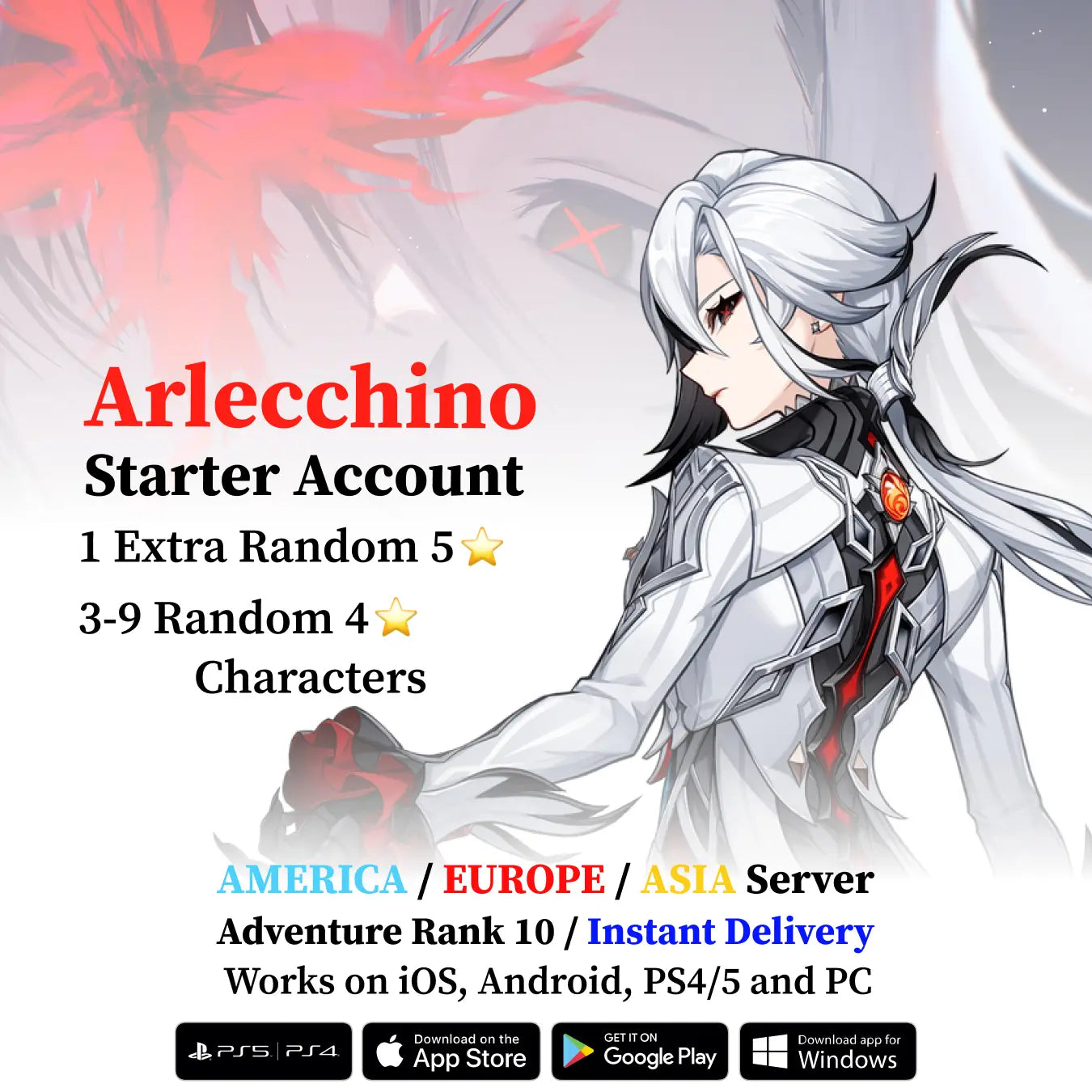 Arlecchino Starter Account