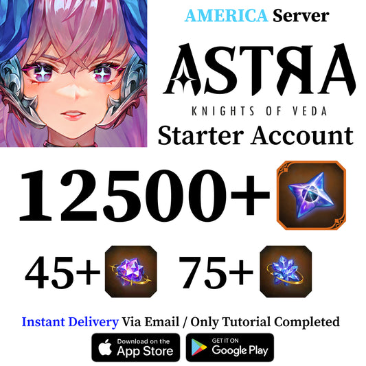 ASTRA: Knights of Veda Starter Account