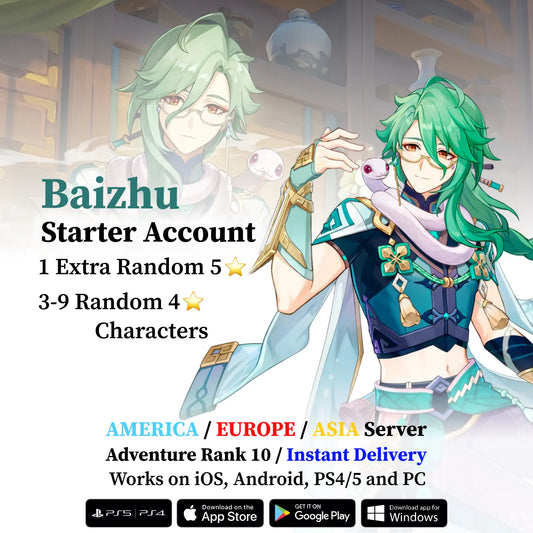 Baizhu Starter Account