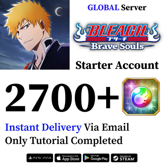 Bleach Brave Soul - Fresh Resource Starter Account [Global]