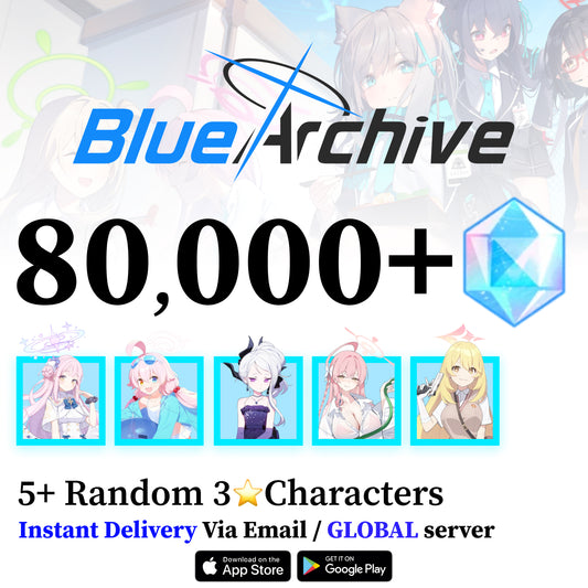 Blue Archive Starter Account wtih Limited 3★ [Global]