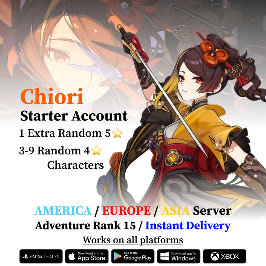 Chiori Starter Account