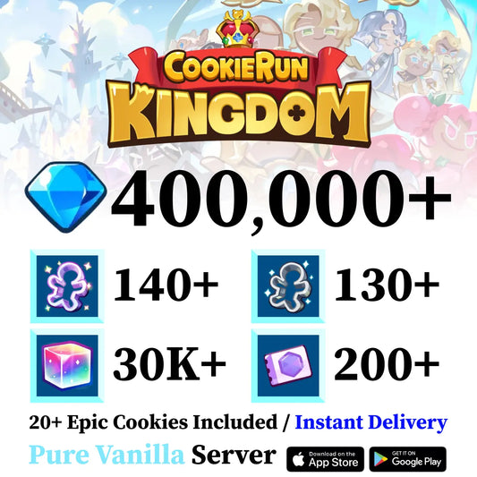 Cookie Run: Kingdom Starter Account [Pure Vanilla]