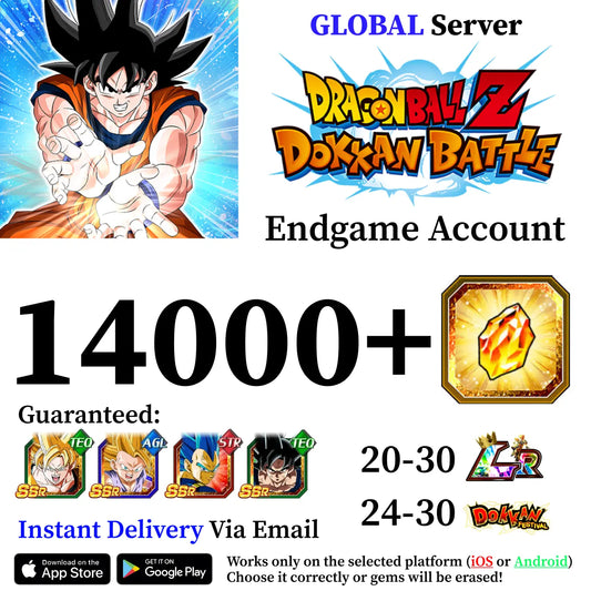 Dragon Ball Z Dokkan Battle Special TEQ Reroll Account [Android/iOS]