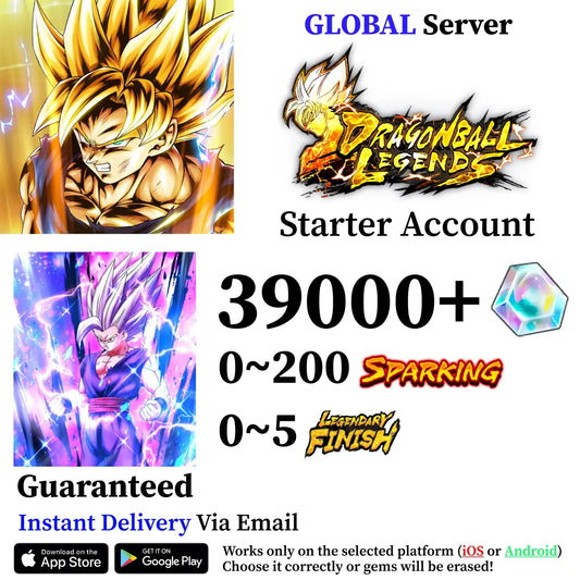 Dragon Ball Legends Beast Gohan Starter Account