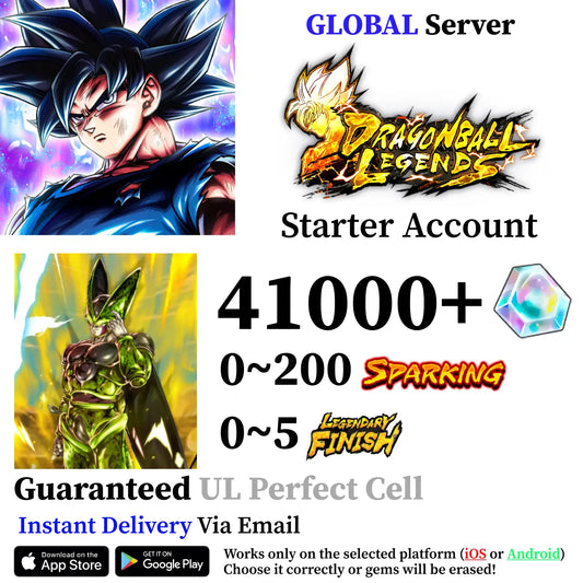 Dragon Ball Legends Perfect Cell Starter Account [iOS/Android]