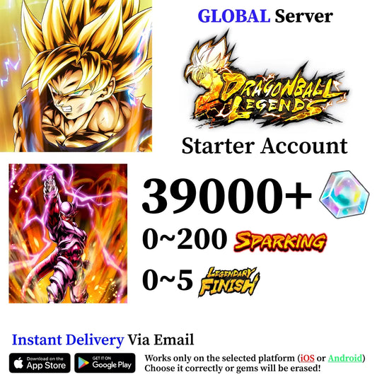 Dragon Ball Legends UL Super Janemba Starter Account