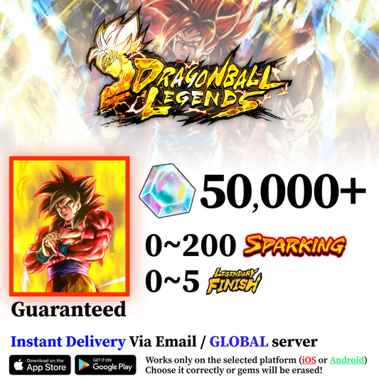 Dragon Ball Legends UL Super Full Power Saiyan 4 Goku Starter Account [iOS/Android]