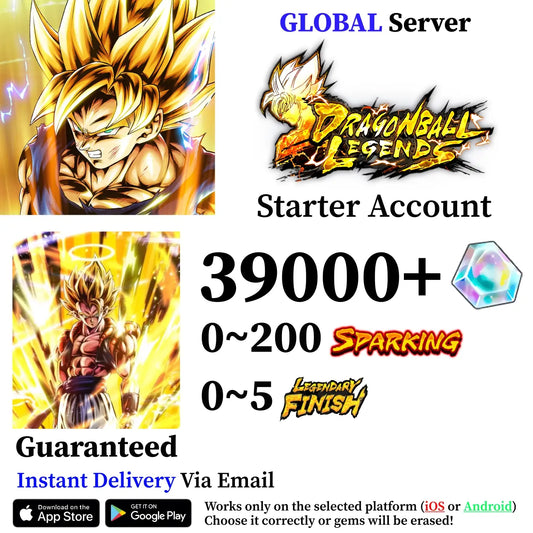 Dragon Ball Legends UL Super Gogeta Starter Account