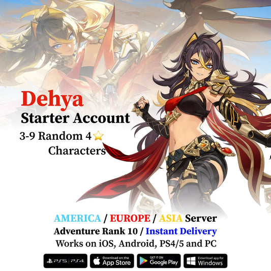 Dehya Starter Account