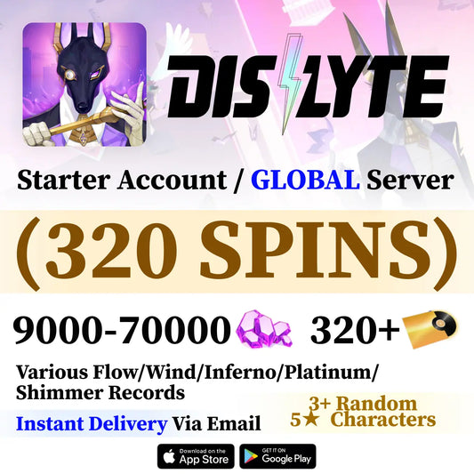 Dislyte Reroll Account with 140 Spins [GLOBAL]
