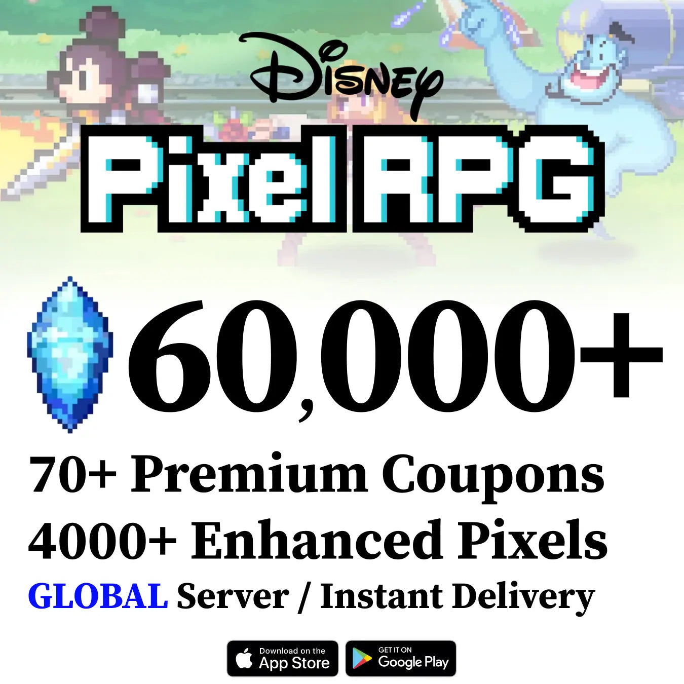 Disney Pixel RPG Starter Account [Global]