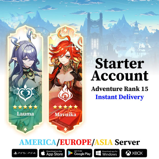Genshin Starter Account with Double Limited