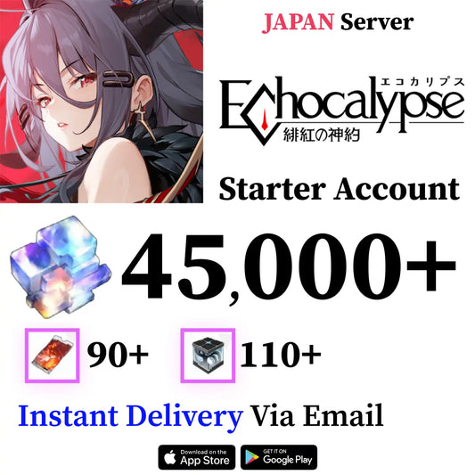 Echocalypse: Scarlet Covenant Reroll Account with Iridiumorphite [JP]