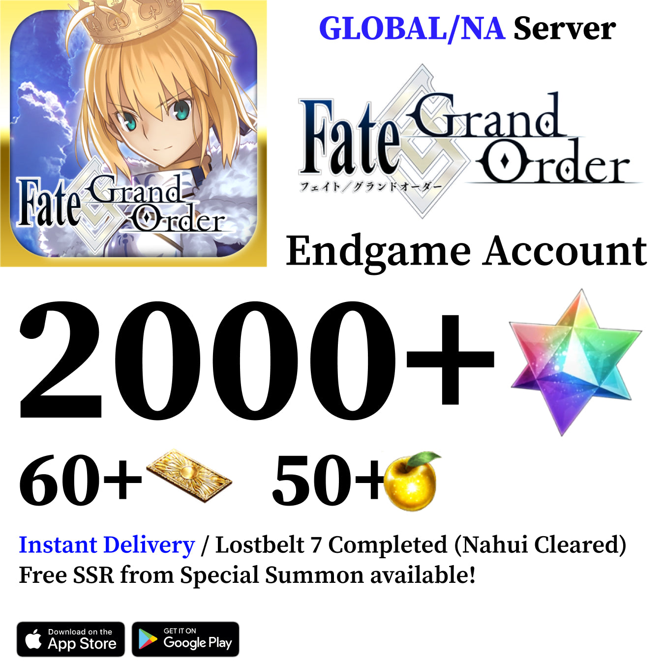 FGO Endgame Account [Global]