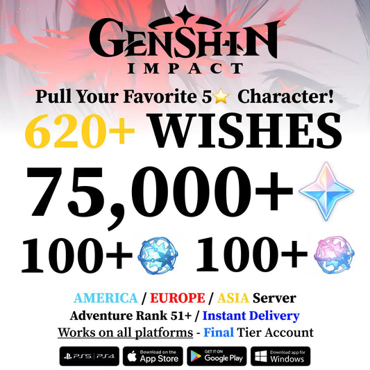 Genshin Impact Reroll Account - Final