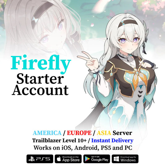 Firefly Honkai Star Rail Starter Account [ASIA]