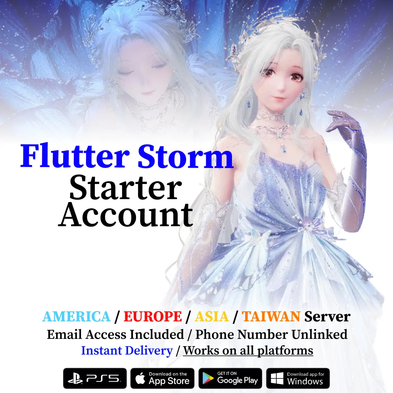 Flutter Storm Infinity Nikki Account