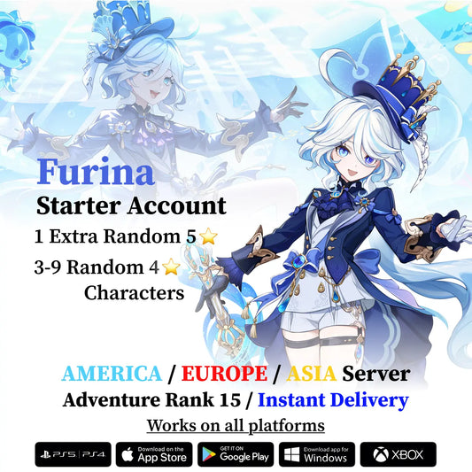 Furina Starter Account