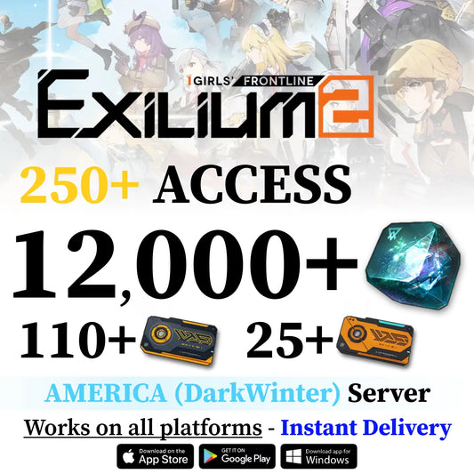 GFL2 EXILIUM Starter Reroll Account – Collapse Piece | Darkwinter Server [Global]