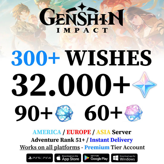 Genshin Impact Account with Primogems