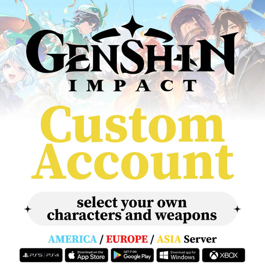 Genshin Impact Custom Account