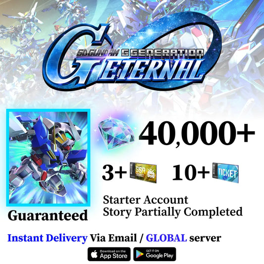 Gundam Exia (EX) Account SD Gundam G Generation ETERNAL [GLOBAL]