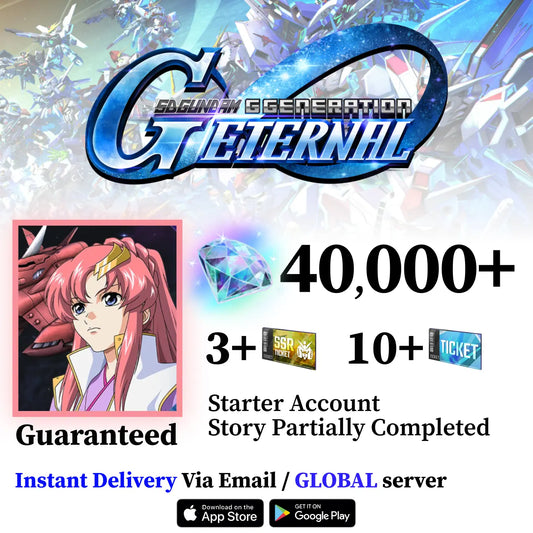 Lacus Clyne & Eternal Account SD Gundam G Generation ETERNAL [GLOBAL]