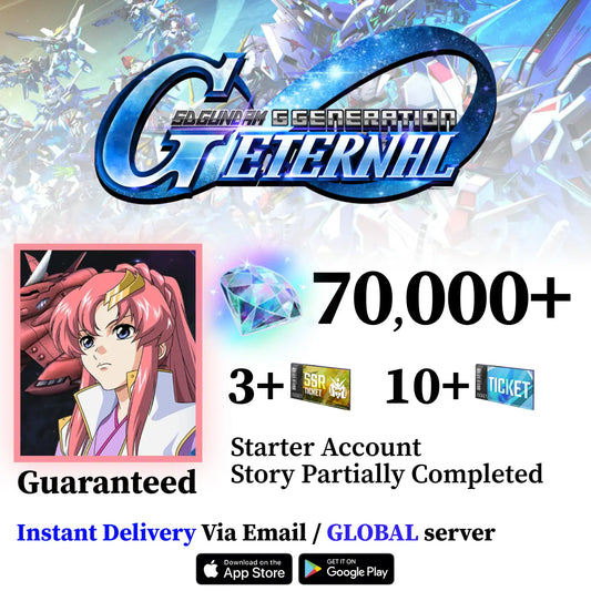 Lacus Clyne & Eternal Account SD Gundam G Generation ETERNAL [GLOBAL]