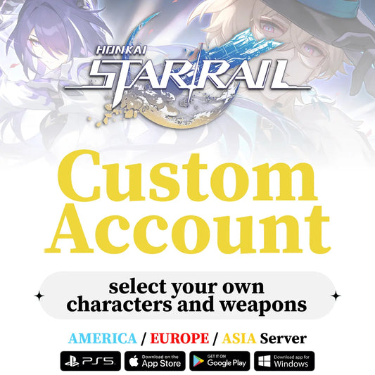 Honkai Star Rail Custom Account