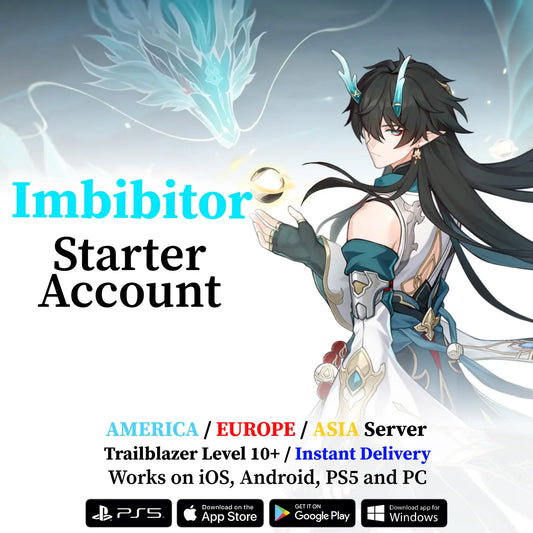 Imbibitor Lunae Honkai Star Rail Starter Account [ASIA]