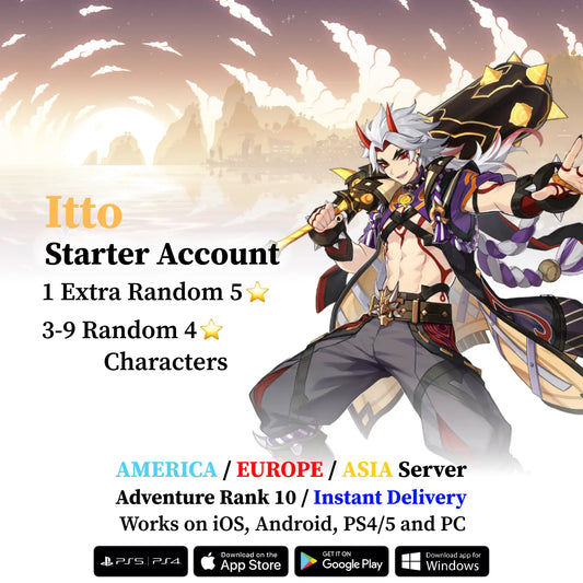 Itto Starter Account